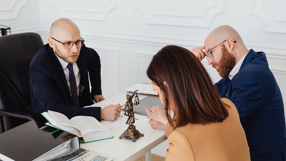 Property keys and documents on a desk during a conveyancing transaction